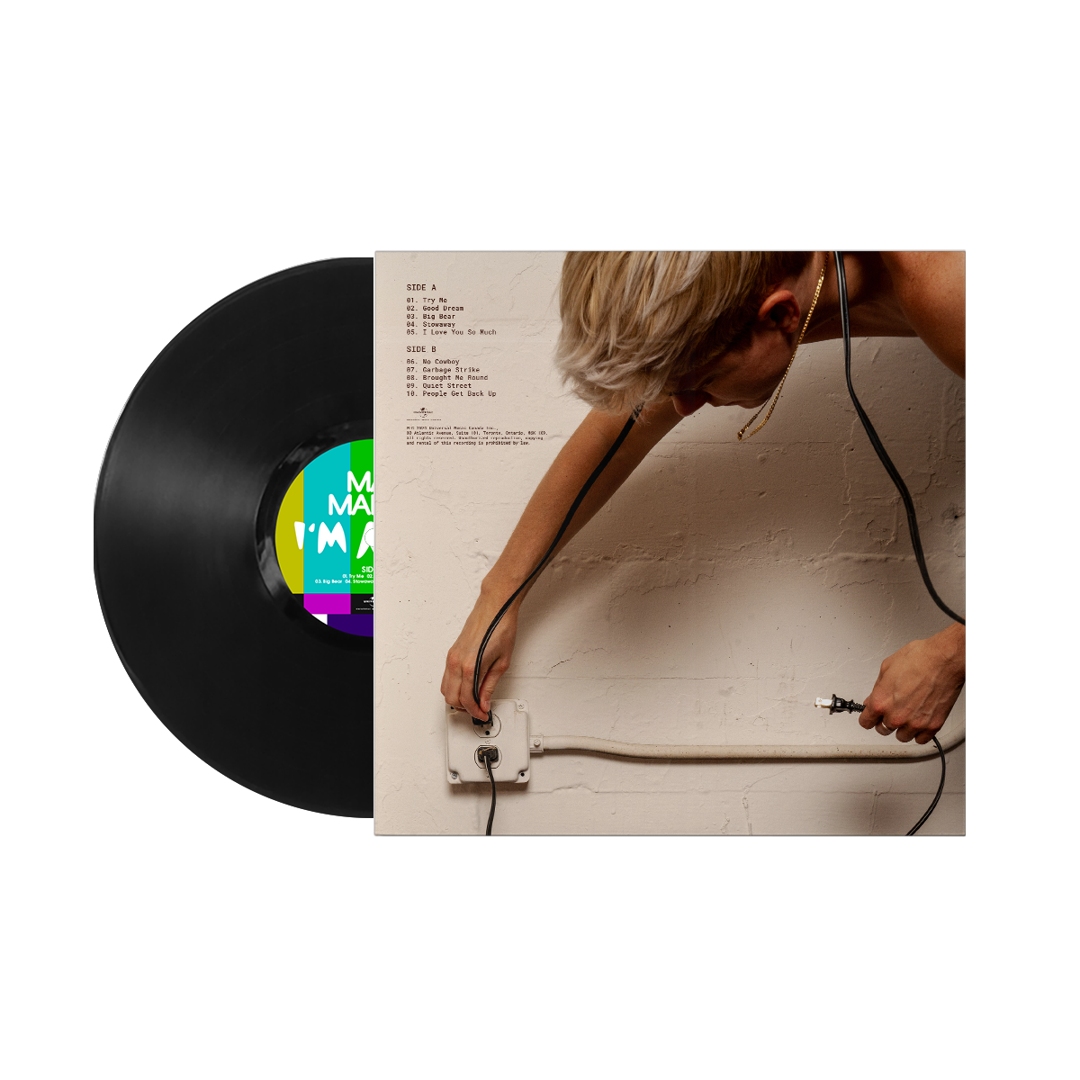 I’m A TV - Signed LP